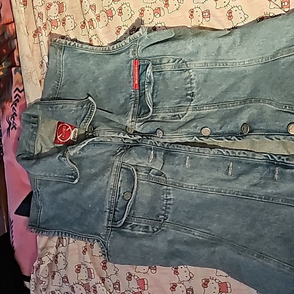 Vintage jean vest